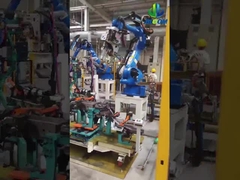 macinatore ed elettrodi-cambiatore per pistole robot di saldatura a punti#corto