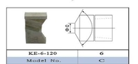 Dimensione pneumatica della lama dell'apprettatrice di punta di KE-6-120 per saldatura a punti