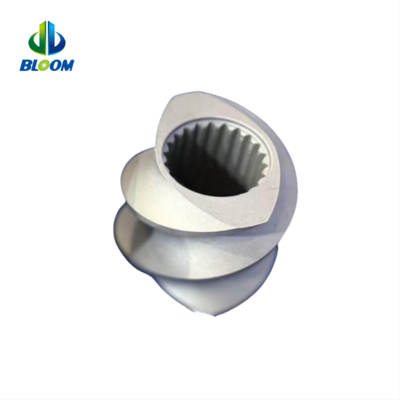 qualità  Chinese supplier ZSK Double Twin Extruder Parts Screw Segments For Lithium Battery Slurry fabbrica