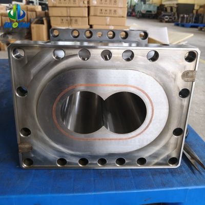 qualità  Nickel Alloy Twin Screw Extruder Barrel for PEEK Plastic Extrusion fabbrica