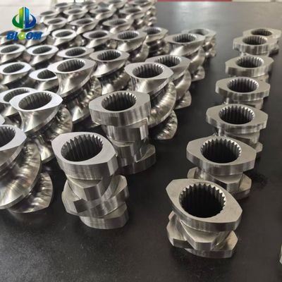 Qualità  High Precision Twin Screw Elements for Polymer Compounding in Plastic Industry Parallel Twin Screw Extruders fabbrica
