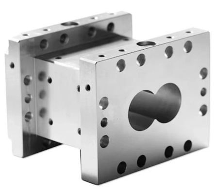 elemento gemellato della vite del doppio espulsore del cono di 65mm per la macchina dell'espulsore del PVC