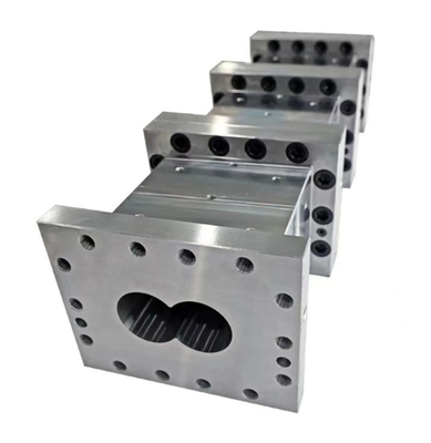elemento gemellato della vite del doppio espulsore del cono di 65mm per la macchina dell'espulsore del PVC