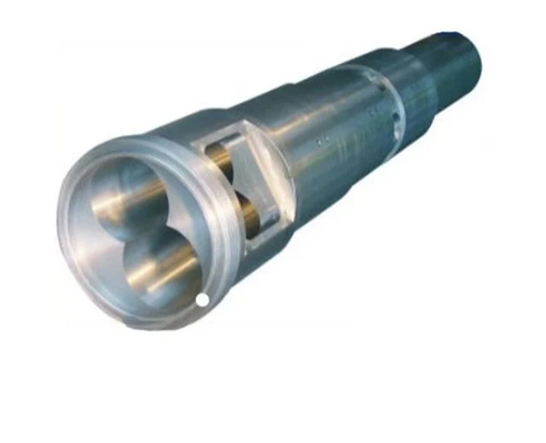 UPVC convogliano 65/132 di barilotto gemellato conico della vite con lo strato bimetallico