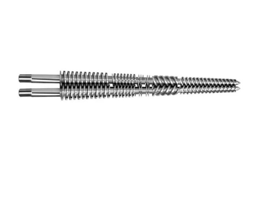UPVC convogliano 65/132 di barilotto gemellato conico della vite con lo strato bimetallico