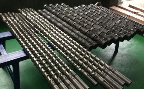 Spruzzi la vite ed il barilotto singoli di saldatura dell'espulsore per l'estrusione del PVC