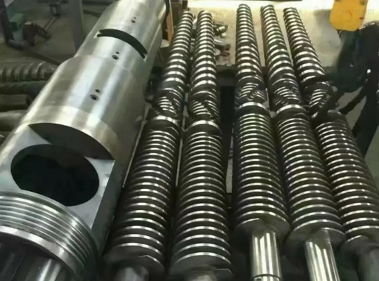 Materiale gemellato conico del barilotto 38CrMoAIA Nitrided della vite per la macchina dell'espulsore