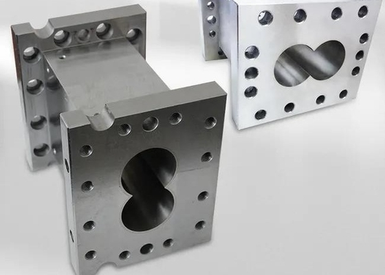 Pezzi di ricambio bimetallici interi dell'espulsore della vite di Intermeshing e dell'HDPE del barilotto