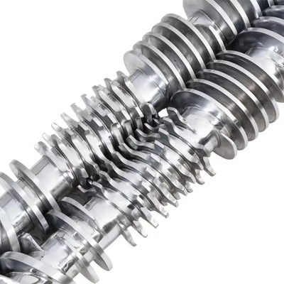51/105 65/132 80/156 di barilotto gemellato conico bimetallico della vite per l'espulsore del PVC