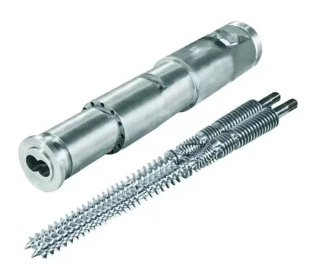 51/105 65/132 80/156 di barilotto gemellato conico bimetallico della vite per l'espulsore del PVC