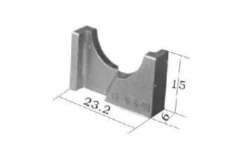 Dimensione pneumatica della lama dell'apprettatrice di punta di KE-6-120 per saldatura a punti