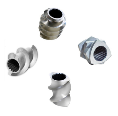 Metallo W6mo5cr4V2 Componenti a vite Estrusore a vite gemelle Ricambi Vite per plastica