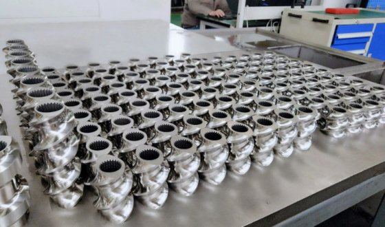 Materiali gemellati paralleli degli elementi W6mo5cr4V2 della vite dell'estrusore a vite