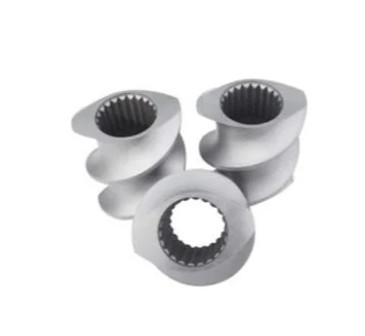 Metallo W6mo5cr4V2 Componenti a vite Estrusore a vite gemelle Ricambi Vite per plastica