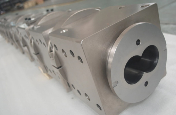 Barilotto gemellato dell'estrusore a vite per Buhler 90 utilizzato nella varia applicazione di trasformazione dei prodotti alimentari