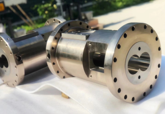 Barilotto gemellato dell'estrusore a vite per Buhler 90 utilizzato nella varia applicazione di trasformazione dei prodotti alimentari