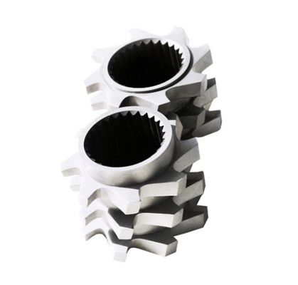 W6Mo5Cr4V2 Acciaio Tungsteno Molibdeno Serie Twin Screw Elementi di estrusore resistente all'usura