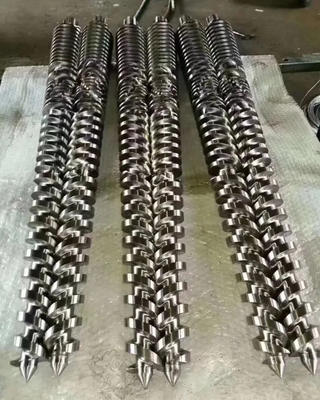 Vite e barilotto gemellati paralleli bimetallici per l'espulsore di plastica