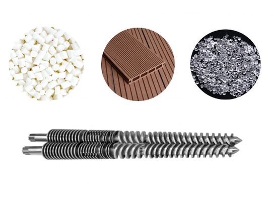 pezzi di ricambio gemellati conici bimetallici delle viti di 30mm Nitrided