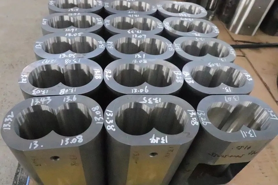 Estrusore per riciclaggio di materie plastiche Ricambi di parti di ricambio Estrusore a doppia vite