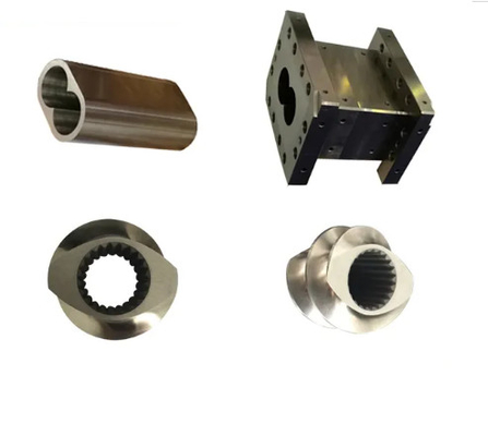Elementi a vite gemelle resistenti all'usura e alla corrosione per l'industria delle fluoroplastiche