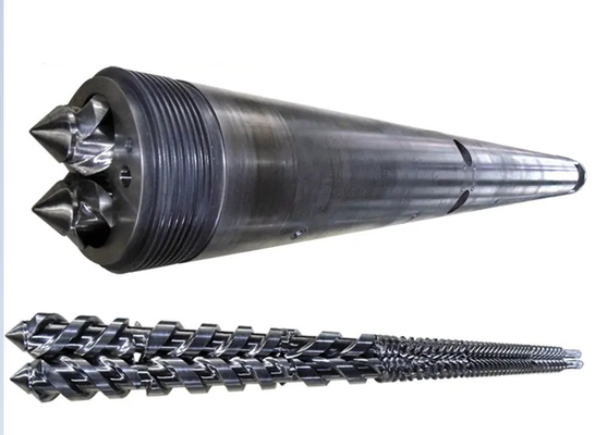 Barilotto gemellato parallelo della vite di MIKROSAN MCV55 MCV67 MCV110 per il profilo WPC del tubo del PVC