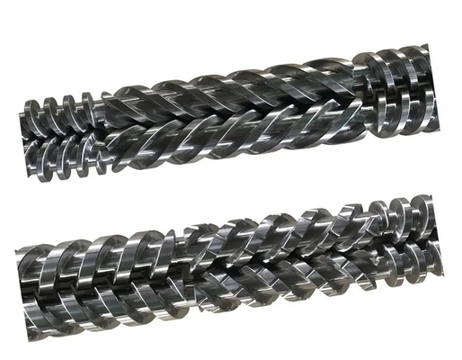 Barilotto gemellato parallelo della vite di MIKROSAN MCV55 MCV67 MCV110 per il profilo WPC del tubo del PVC