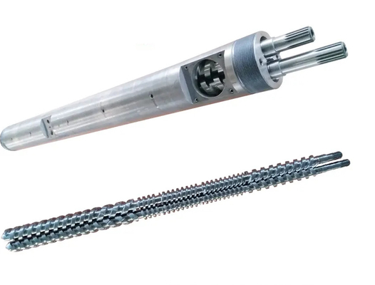 Barilotto gemellato parallelo Mikrosan MCV55 MCV67 MCV68 MCV110 MCV135 della vite del PVC