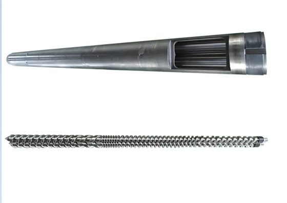Barilotto gemellato parallelo Mikrosan MCV55 MCV67 MCV68 MCV110 MCV135 della vite del PVC