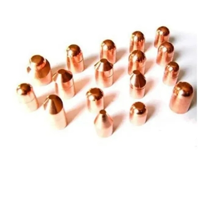 Gli elettrodi di rame di saldatura di resistenza ricoprono le punte per il materiale di consumo della pistola della saldatura a punti