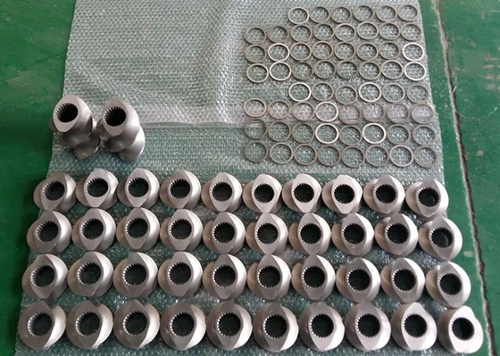 8477900000 Parti di estrusori a vite gemelle per prodotti in gomma o in plastica