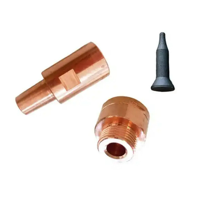 Copertura del tappo dell'elettrodo di saldatura a dadi con perni KCF CuCrZr Materiale elettrodi a viti M6 M8 M10