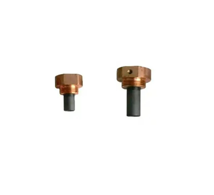 KCF Sleeve Bolt For Stud Welding Electrodes Dimensione personalizzata / Disegno CuCrZr Per lamiera di acciaio al carbonio