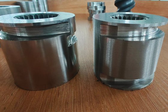 Barrel resistente all'usura per l'estrusione di tubi e tubi di grande diametro