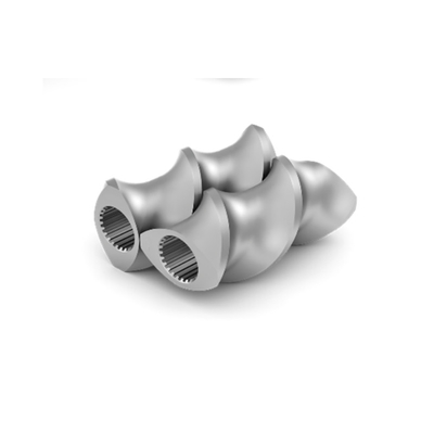 Segmento di vite bimetalliche resistenti all'usura e canna per la macchina di stampaggio a iniezione estrusore di plastica