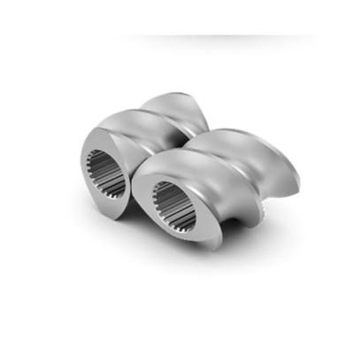 Segmento di vite bimetalliche resistenti all'usura e canna per la macchina di stampaggio a iniezione estrusore di plastica
