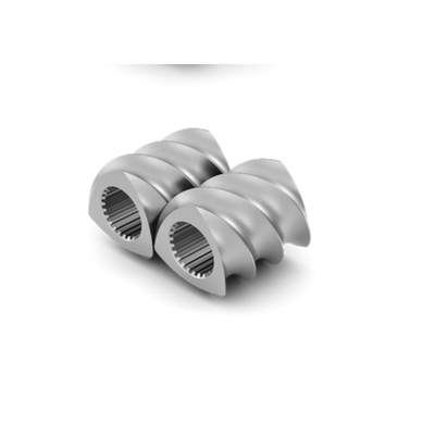 Segmento di vite bimetalliche resistenti all'usura e canna per la macchina di stampaggio a iniezione estrusore di plastica