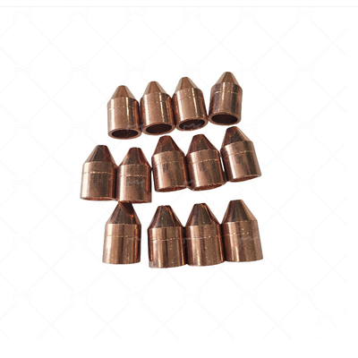 Gli elettrodi di rame di saldatura di resistenza ricoprono le punte per il materiale di consumo della pistola della saldatura a punti