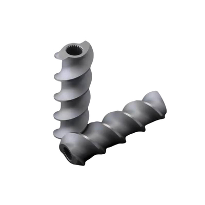Elementi di vite bimetallici resistenti all'usura e canna per estrusore di plastica di masterbatch fluoroplastico