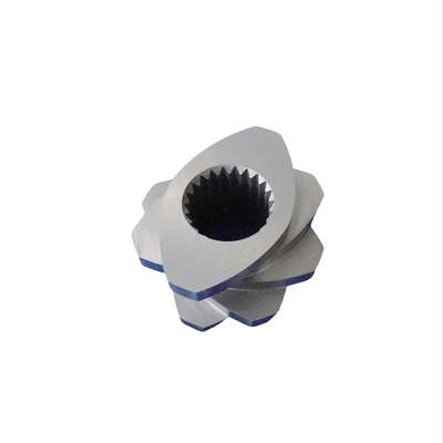 Elementi di vite bimetallici resistenti alla corrosione e canna per estrusore di plastica di fluoro gomma masterbatch