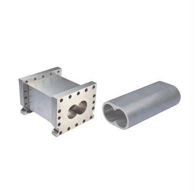 PTFE ETFE FEP PFA PVDF Parti di estrusore in plastica resistente all'usura Set completo di segmenti di vite bimetalliche Barile e rivestimento