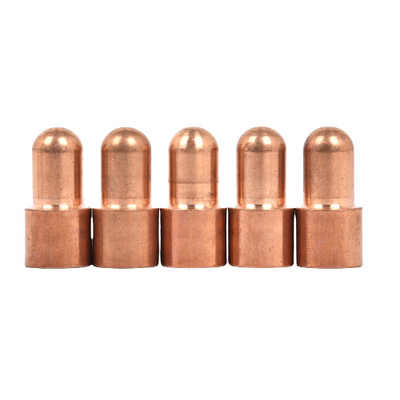Gli elettrodi di rame di saldatura di resistenza ricoprono le punte per il materiale di consumo della pistola della saldatura a punti