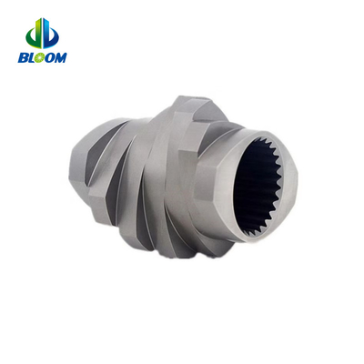 Liner di canna a vite bimetallico resistente all'usura per masterbatch PTFE ETFE FEP PFA PVDF