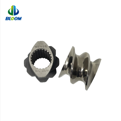 Liner di canna a vite bimetallico resistente all'usura per masterbatch PTFE ETFE FEP PFA PVDF