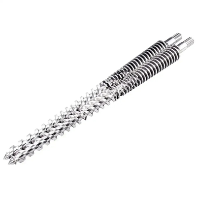 Vetture coniche gemelle con nitruro bimetallico per l'industria WPC PVC PE/Vetture ed botti per estrusori