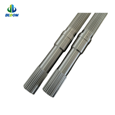 OEM Plastico Twin Extruder Parts Screw Barrel And Liner per la produzione di masterbatch e polimeri