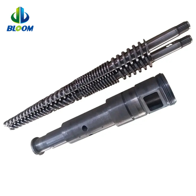 Vattone e canna conica gemellare resistente all'usura per PVC WPC TPE / TPU