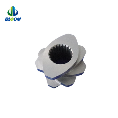 Screw per PEEK PVDF in lega di cobalto per estrusore di plastica a doppia vite parallela a rotazione