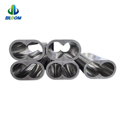 Extruder di plastica a doppia vite parallela e co-rotante Cobalt Nickel Alloy Barrel Liner In Lithium Battery Industry