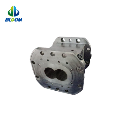 W6Mo5Cr4V2 Barrel di estrusore in plastica per estrusore a doppia vite LDPE/HDPE/PP Film blowing extruder Barrel a vite bimetallico
